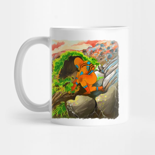 Dr. Eurus Gathering Samples by Tides